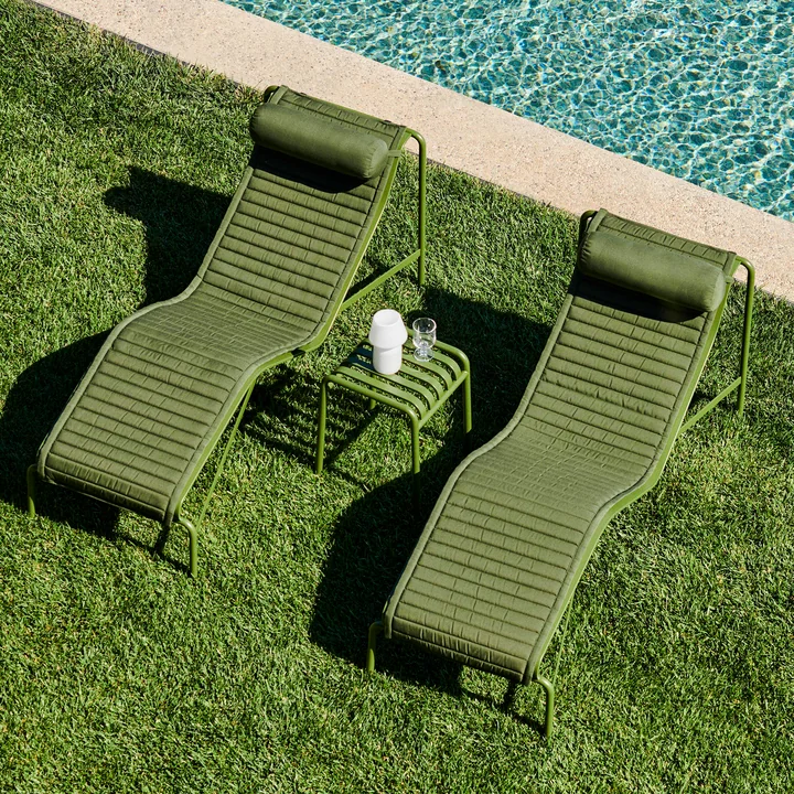 HAY - Appui-tête et coussin Palissade pour l' Palissade Chaise Longue, couleur olive