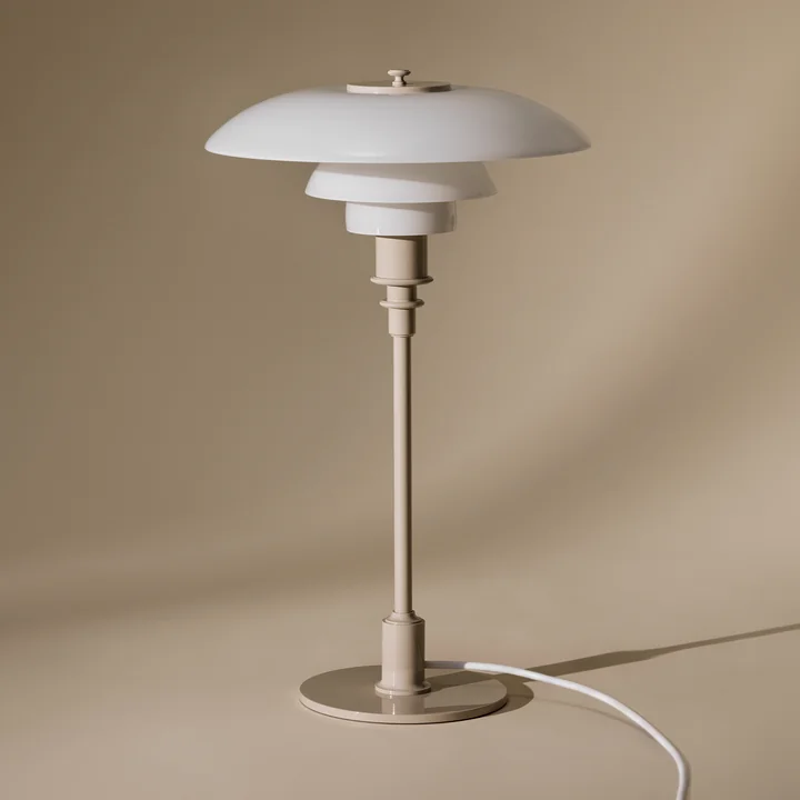 Louis Poulsen - Lampe de table « PH 3/2 » Glossy, beige