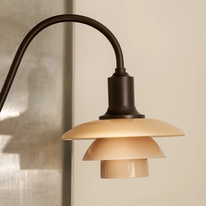 Louis Poulsen - Lampe de table PH 1/1 « Piano », couleur «dusty terracotta», édition limitée