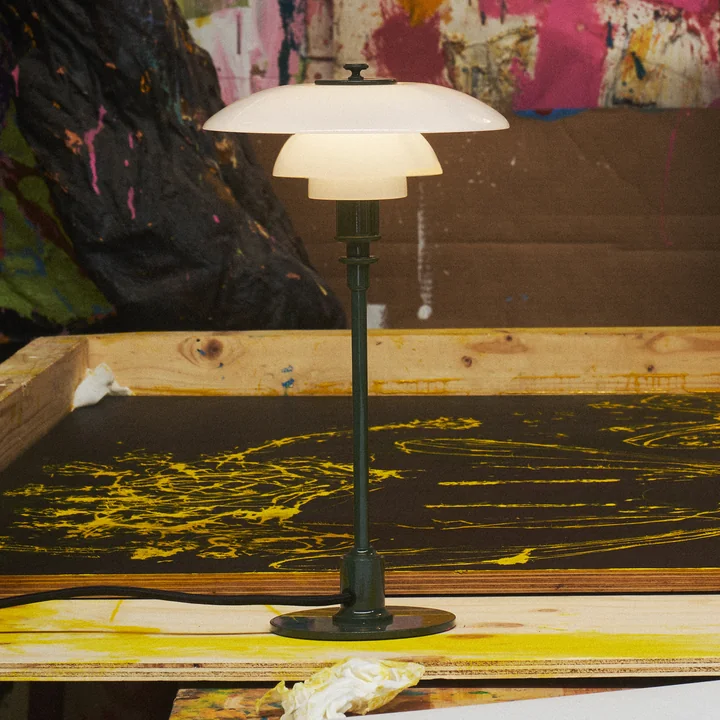 Louis Poulsen - Lampe de table PH 2/1 Glossy, vert foncé