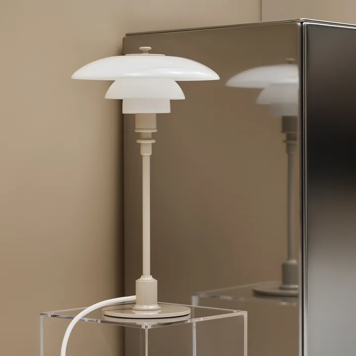 Louis Poulsen - Lampe de table PH 2/1 Glossy, beige