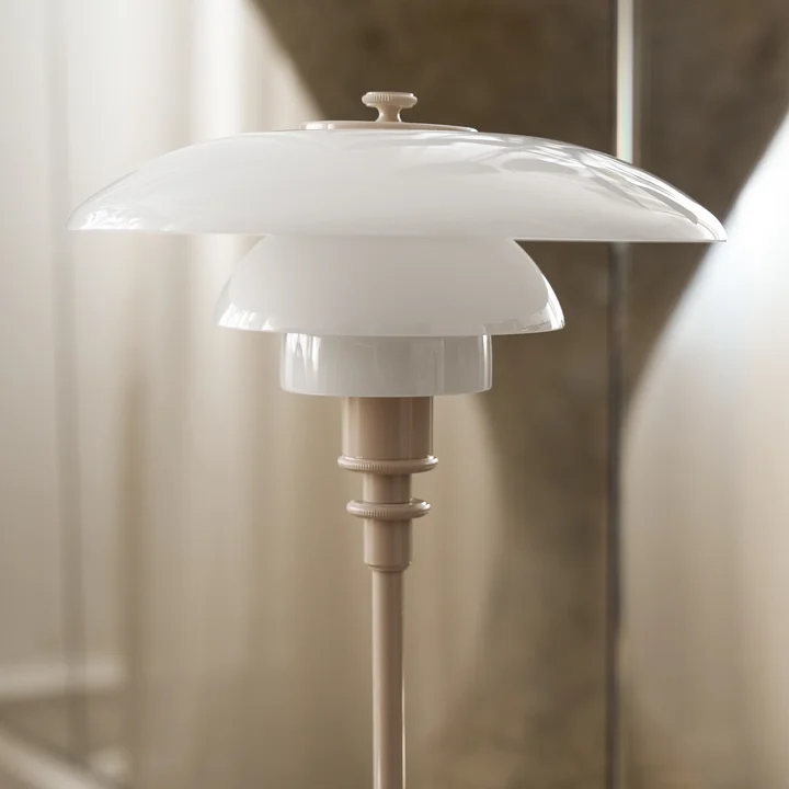 Louis Poulsen - Lampe de table PH 2/1 Glossy, beige