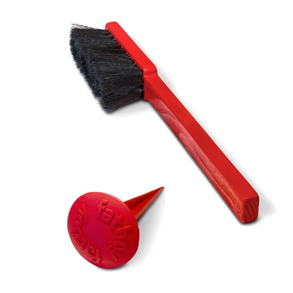 Fatboy - Picnic Lounge , balai et hareng en rouge