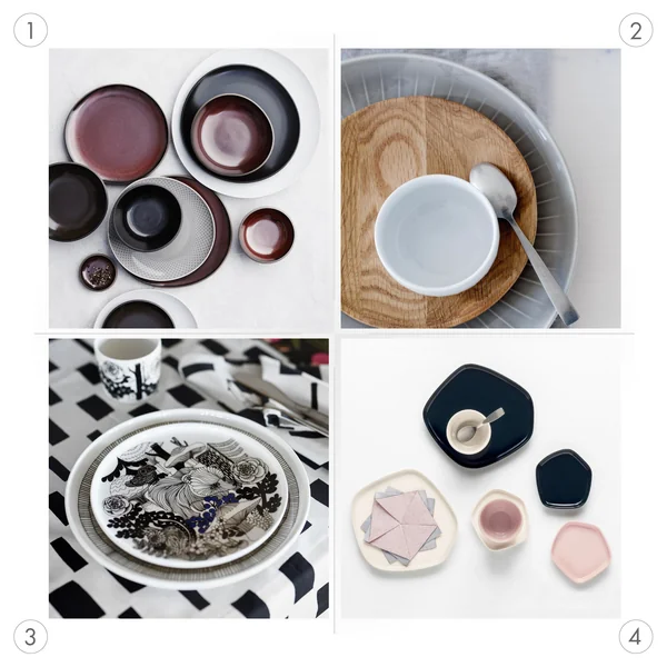Plats mixtes sur la table à manger