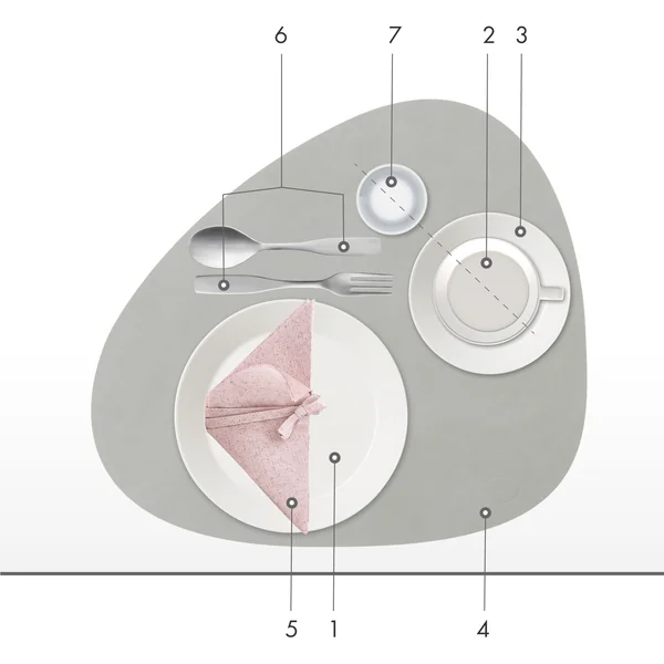 Couvrir correctement la table basse