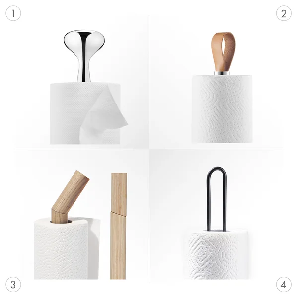 Porte-rouleau de cuisine - ergonomie et manipulation