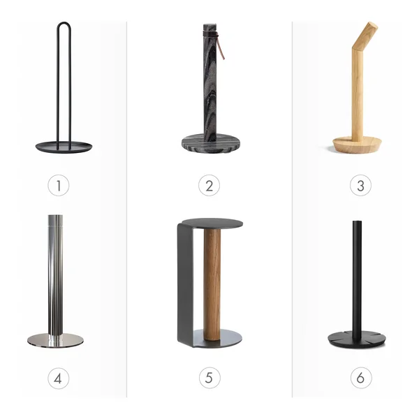 Support pour rouleau de cuisine et son matériel