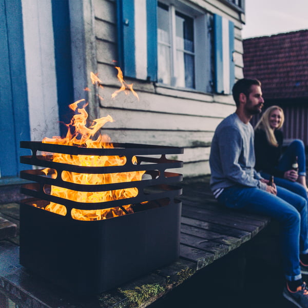 Cuve à feu en acier inoxydable