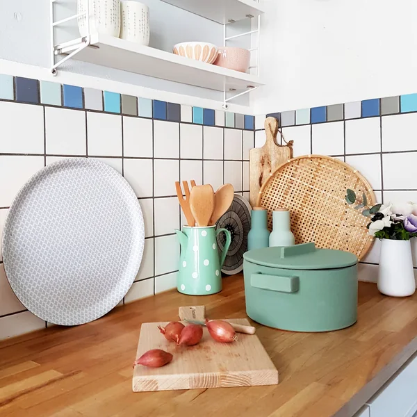 La casserole Terra.Cotto de Sambonet dans une cuisine classique