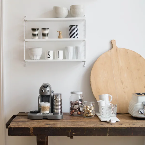 Cuisine au look scandi String Pocket blanc