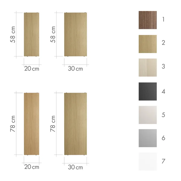 Ficelle - Série du fabricant - Système d'étagères