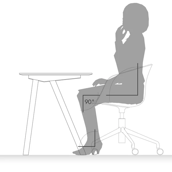 Quelle doit être la hauteur d'un bureau ?