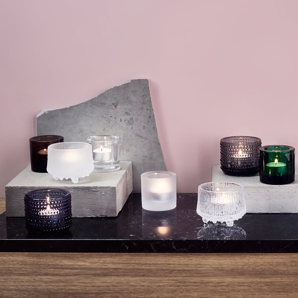 Ambientebild Porte-bougies à chauffe-plat différentes séries de Iittala