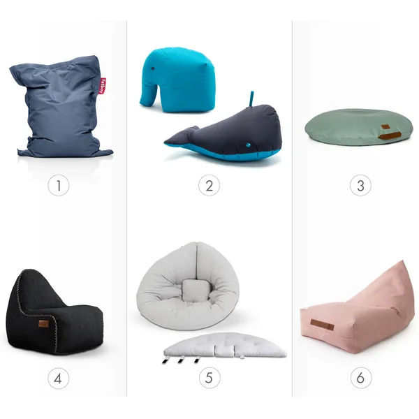 Sous-catégorie de produits - Sacs de sécurité pour enfants - Aperçu des différentes formes et types